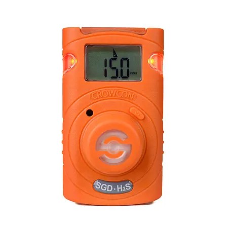 Medidor de gas H₂S - Alarma