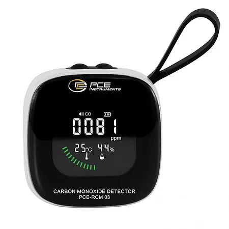 Medidor de gases Pantalla