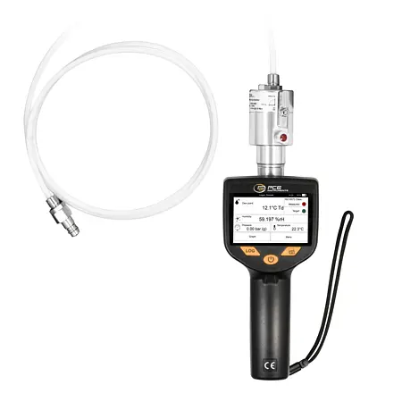 Medidor de humedad rel. Frontal