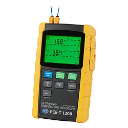Registrador de datos para temperatura PCE-T 1200