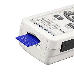 Registrador de humedad y temperatura - Ranura para tarjeta SD