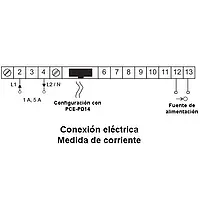 Amperímetro-Indicador - Configuración