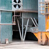 Analizador de humedadn en una instalación