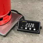 Balanza de mesa - Lectura del pesaje