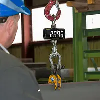 Balanza para colgar - Imagen de uso