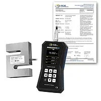 Dinamómetro PCE-DFG 20K X-ICA incl. certificado calibración ISO 