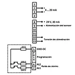 Indicador de temperatura PCE-N20I