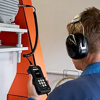 Mantenimiento preventivo para medir vibraciones - Utilización