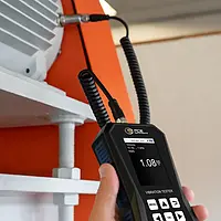 Mantenimiento preventivo para medir vibraciones - Utilización