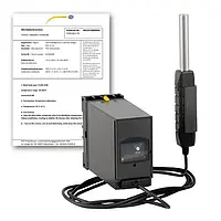 Medición ambiental / Decibelímetro PCE-SLT-TRM-24V-ICA incl. certificado de calibración 