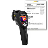 Medición en superficies / Cámara térmica PCE-TC 28-ICA incl. certificado calibración 