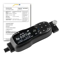 Medición en superficies / Rugosímetro PCE-RT 2200-ICA incl. certificado de calibración ISO 