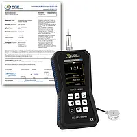 Medidor de fuerza PCE-DFG 0K5 XF-ICA incl. certificado calibración ISO 