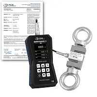 Medidor de fuerza PCE-DFG 10K X-ICA incl. certificado calibración ISO 