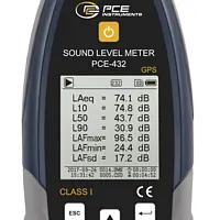 Medidor de sonido Pantalla