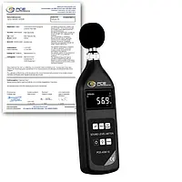 Medidor para prevención y seguridad laboral PCE-ASM 10-ICA incl. certificado de calibración ISO  