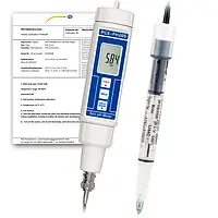 pH-metro PCE-PH20P-ICA incl. certificado de calibración ISO 