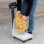 Plataforma de pesaje - Imagen de uso