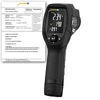Termómetro incl. certificado de calibración ISO