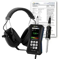 Vibrómetro PCE-VT 3850S-ICA incl. certificado de calibración ISO 