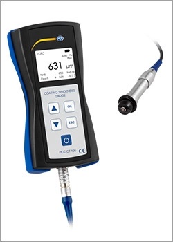 Instrumentos de medición en superficies para comprobar el espesor de capas