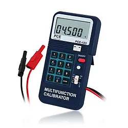Comprobador de tensión / Calibrador PCE-123