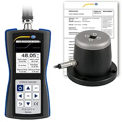 Medidor de torque incl. certificado de calibración ISO