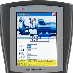 Vibrómetro - Pantalla LCD