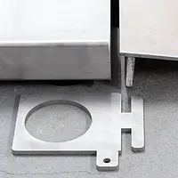 Balanza de plataforma - Placas de fijación 