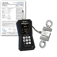 Dinamómetro PCE-DFG 1K X-ICA incl. certificado calibración ISO 