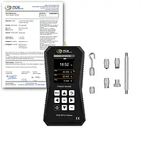 Dinamómetro PCE-DFG 20 X-ICA incl. certificado calibración ISO 