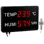 Display de temperatura y humedad
