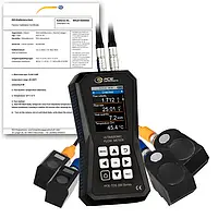 Medidor de caudal PCE-TDS 200 SM-ICA incl. certificado calibración 