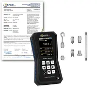 Medidor de fuerza PCE-DFG 200 X-ICA incl. certificado calibración ISO 