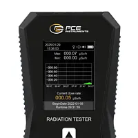 Medidor de radiación Pantalla