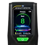 Medidor monitor de polvo - Nivel bajo de concentración de partículas