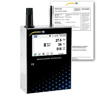 Monitor de polvo PCE-PQC 34EU incl. certificado de calibración 