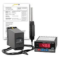 Sonómetro PCE-SLT-ICA incl. certificado de calibración ISO 