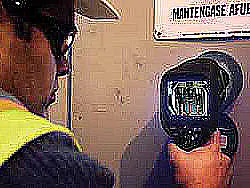 Anvendelse IR -inspektionsvindue