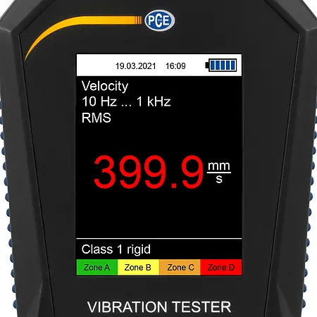 Accelerationskunde display