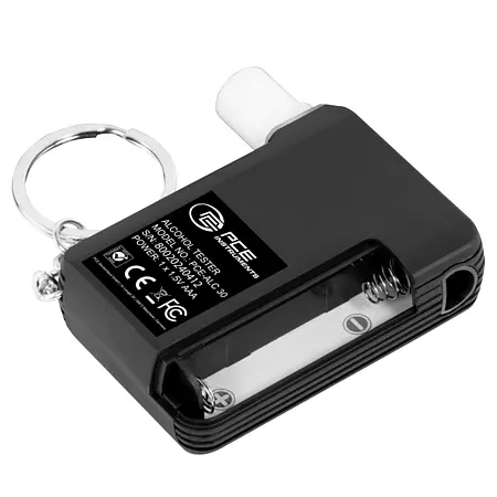 Alkometer Batteribeholder