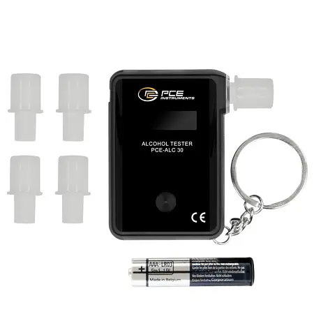 Alkometer Leveringsomfang