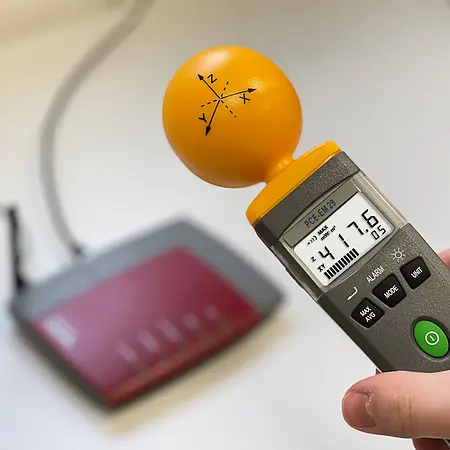 Anvendelse af arbejdsmiljø og sikkerhedsmåler