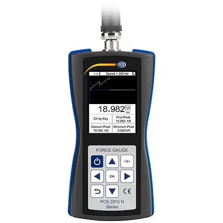 Front View Dynamometer PCE DFG N 20K