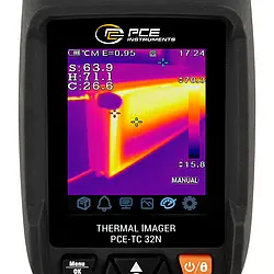 Digitalt termometer PCE-TC 32N Display 6