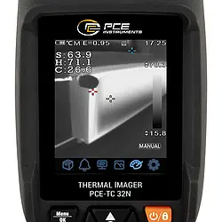 Digitalt termometer PCE-TC 32N Display 8