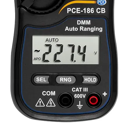 Kabelsøg PCE-186 CB-display