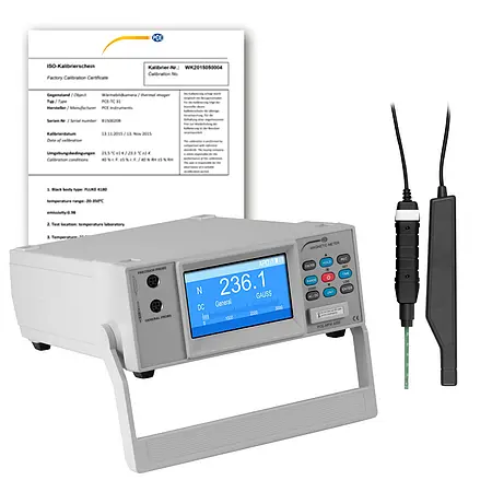 EMF-kniv PCE-MFM 4000-ICA inklusive ISO-kalibreringscertifikat