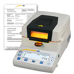 Wet Analyzer Scale PCE-MA 200-ICA inklusive ISO-kalibreringscertifikat