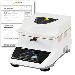Fugtighedstester (abs.) PCE-MA 110TS-ICA inkl. ISO kalibreringscertifikat